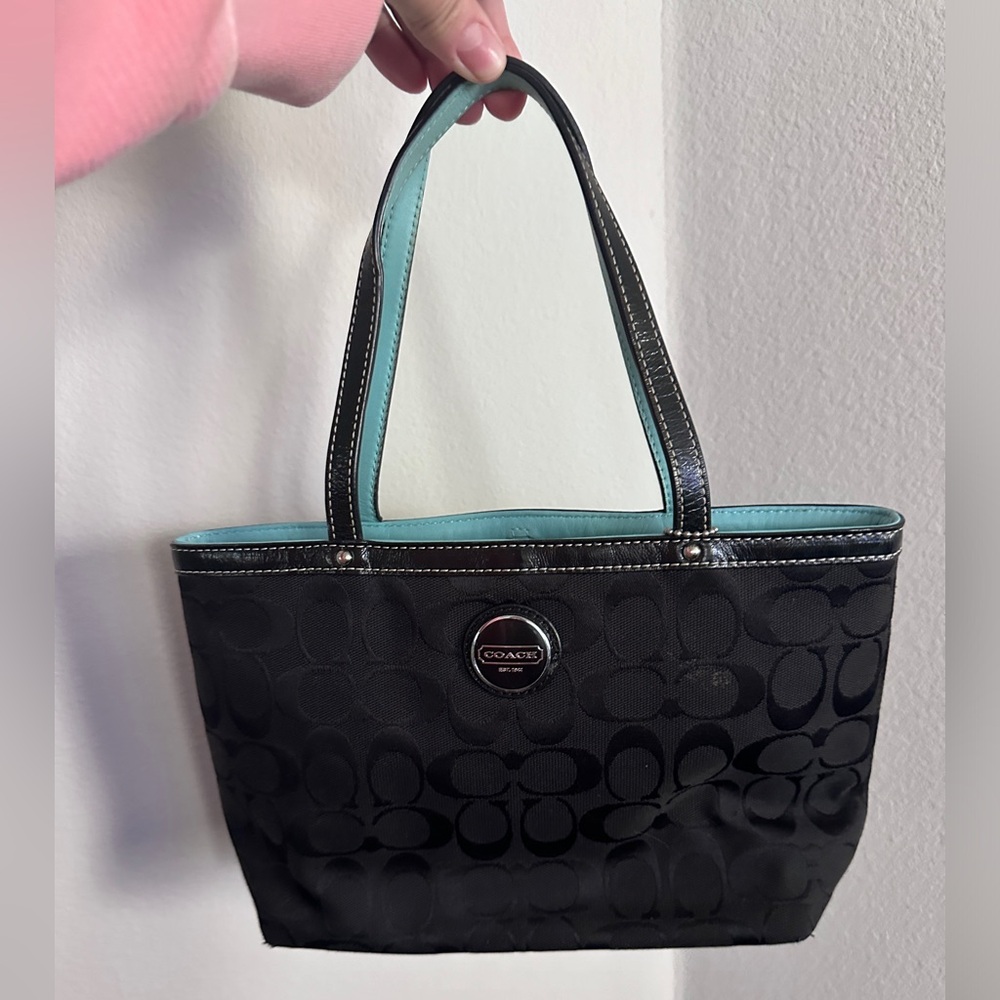 Coach Black Tote Bag